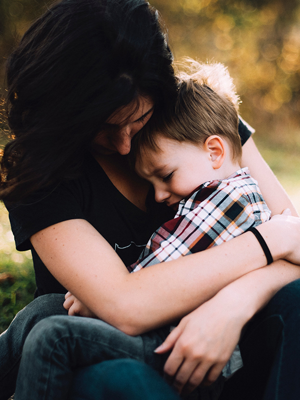 femme et enfant