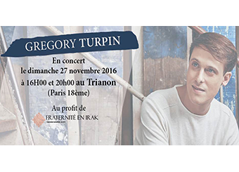 Concert de Gregory Turpin