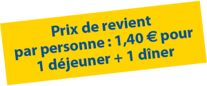 Prix de revient par personne