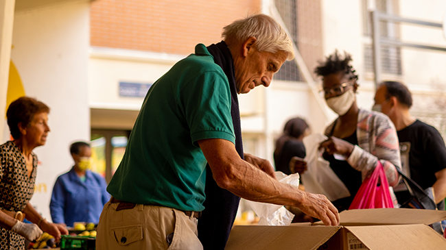 Août secours alimentaire