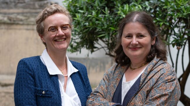 Photo de Sylvie Bretones et Gaëlle Rault